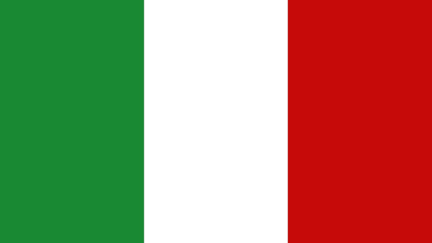 Flagge von Italien im Kapitel über die rechtlichen Mietwagen-Regeln für den Urlaub mit Kleinkind.