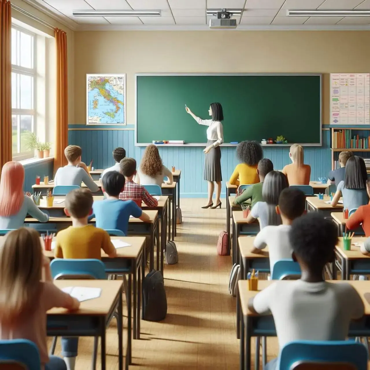 Packliste Klassenfahrt - Klassenzimmer