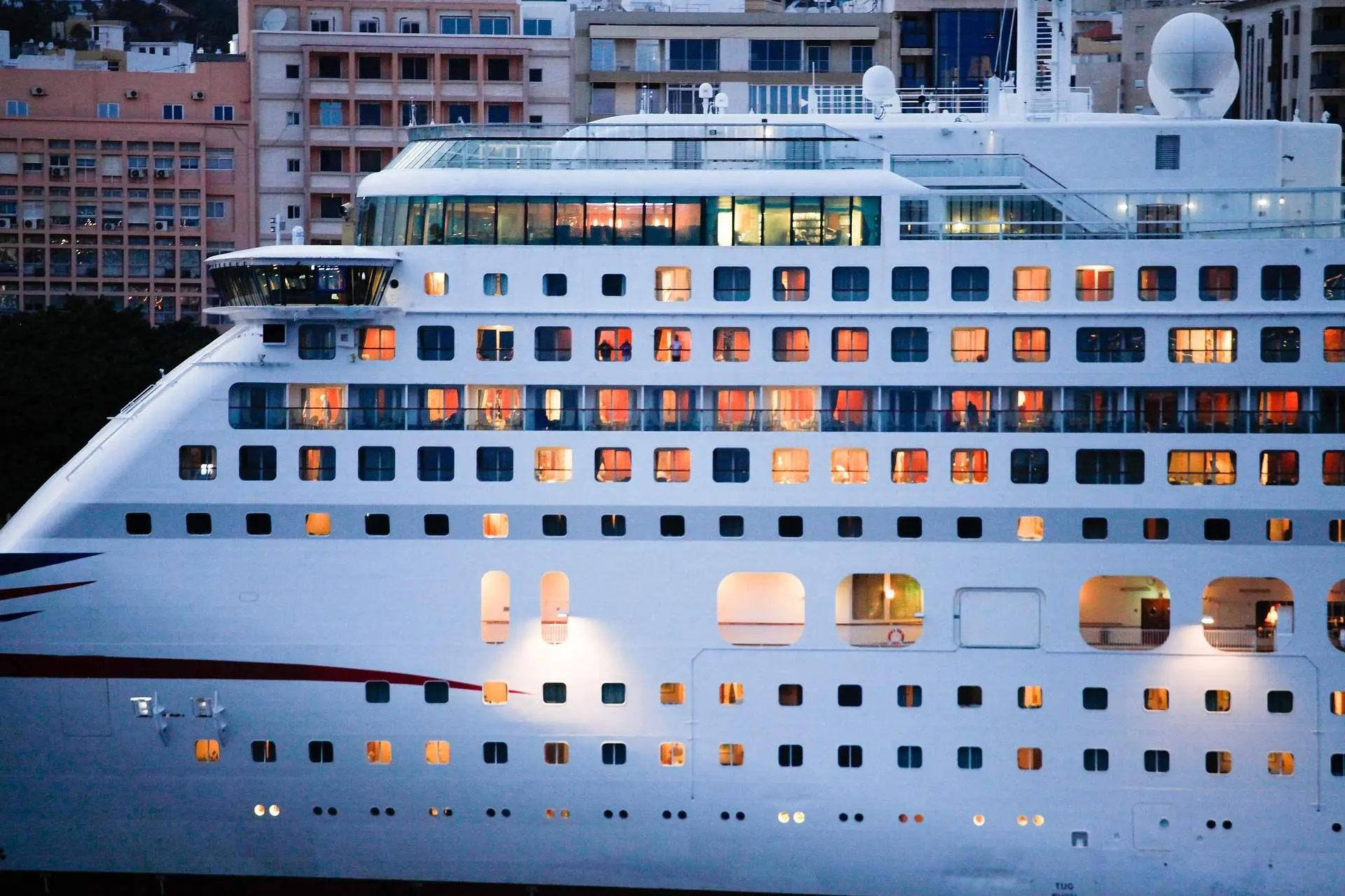 Packliste Kreuzfahrt-Kreuzfahrtschiff-Kabinen von außen